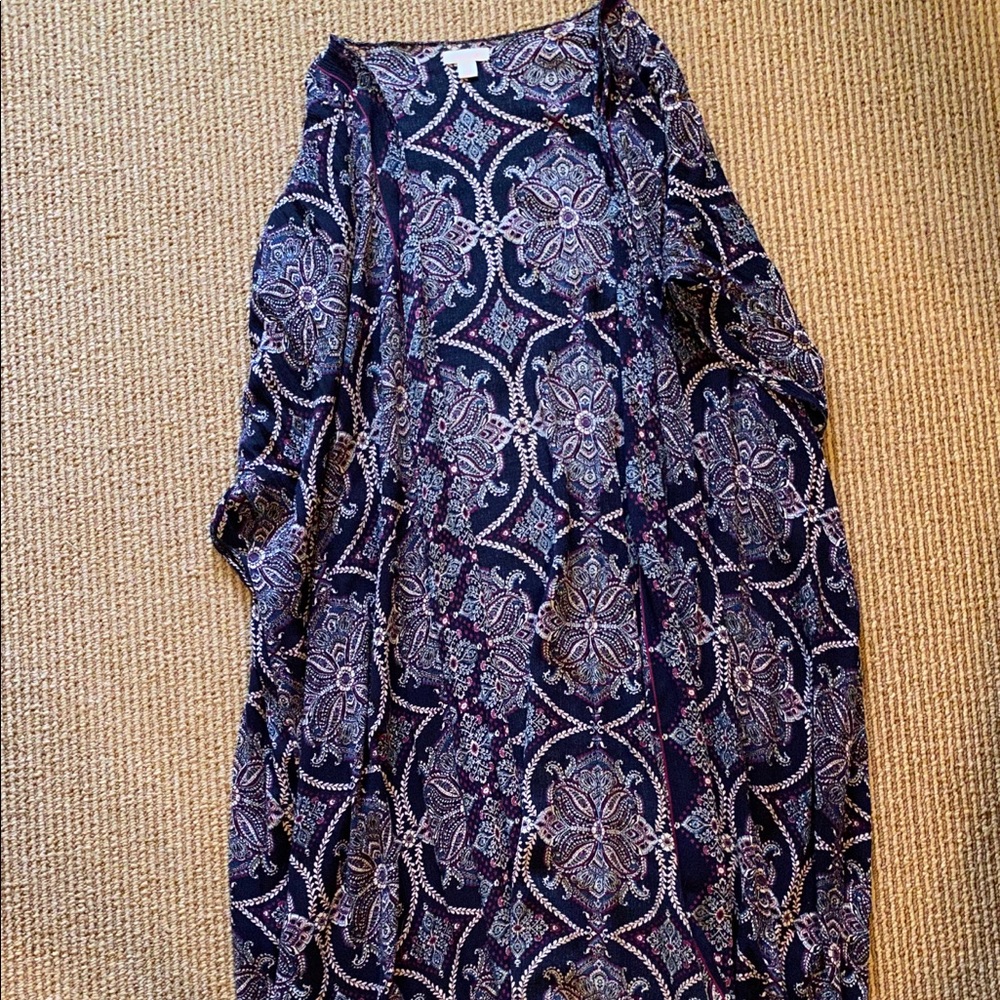 Medallion Shawl Poncho